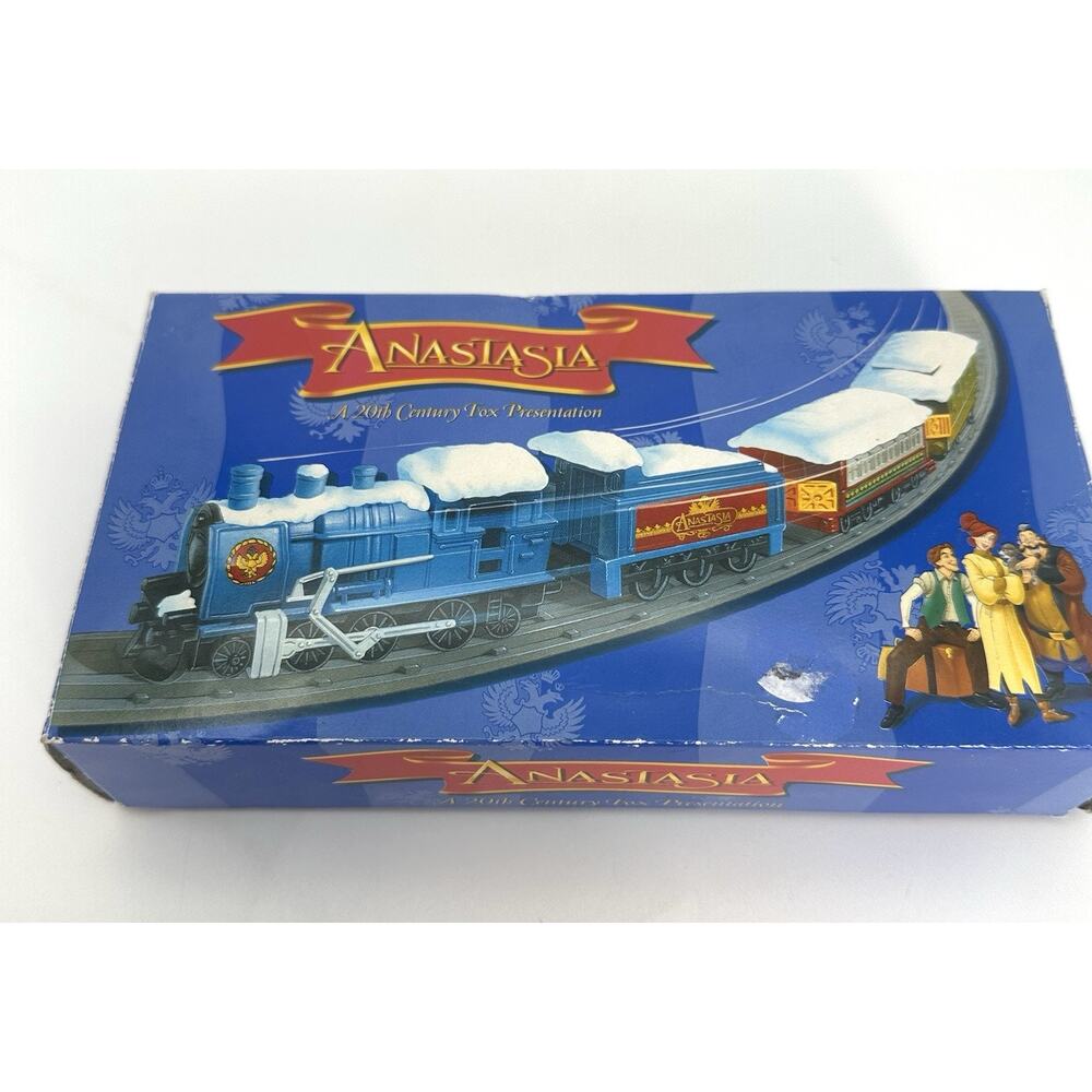 1997 Vintage Anastasia Train Set 20th Century Fox Presentation Toy Train Set
